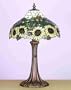 Meyda Tiffany 51862 Wild Sunflower - One Light Table Lamp, Mahogany Bronze Finish