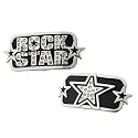 SneaXx Schuh-Clips f&uuml;r die Schn&uuml;rsenkel ROCKSTAR
