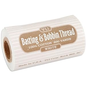 Basting-Bobbin-Thread-800-Yards-White
