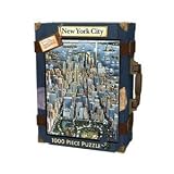 MASTERPIECES 1000 PC PUZZLE NEW YORK CITY SUITCASE