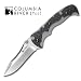 Columbia River Knife and Tool 1092 Mini My Tighe Assisted Opening Folding Knife 3-inch Black Serrated Blade