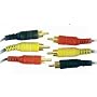 Triple 3x RCA Cable Gold Phono Audio Video Lead 5 m