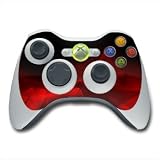 Xbox 360 Controller Skin - Dark Ruby Crystal