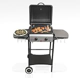 Luxus Barbecue - Gasgrill mit 2 Brennern