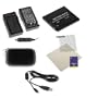Battery Charger + Standard Battery + USB Cable + Screen Protector + Black Eva Case for Kodak M Series EasyShare M753