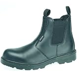 Capps LH409 Non Metallic Black Leather Safety Dealer Boot With 200 Joule Composite Toe Caps
