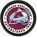 WinCraft NHL Colorado Avalanche Packaged Hockey Puck, Black