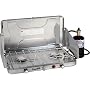 Century Tool 12,000 BTU 2-Burner Stainless Steel Ignition Stove with Tray