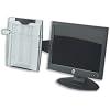 Fellowes Monitor Konzepthalter h�lt bis zu 100 Blatt schwarz/silber