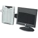Fellowes Monitor Konzepthalter h�lt bis zu 100 Blatt schwarz/silber