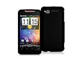 HTC Merge Black Rubberized Hard Plastic Protector Case