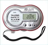 Talking Safety Alarm Pedometer