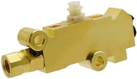 REVS RPB216 - Proportioning Valve, Brass Finish for Disc/Drum Brakes