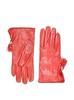 Annarita N Guantes Piel (Rojo)