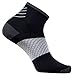 Plantar Fasciitis Sock - Compression Heel/Arch Support, Foot Sleeve, Ankle Socks (S/M, Black)