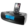 iLive CI3807 Dual Alarm Clock with iPod Dock (Black)