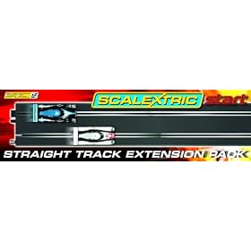 Scalextric C8527 Start Track Extension Pack 1 - Racing Curve 1:32 Scale Accessory