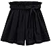 QZUnique Women's Summer Casual Elastic Waist A-line Bowknot Loose Shorts