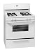 Frigidaire FFGF3013LW, 30 Inch Gas Range, White