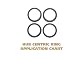HUB RING, 4 PCS SET O.D.: 73MM
