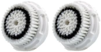 Healtek Compatible Replacement Brush Heads (2 pack), designed for Sensitive Skin, fits Mia, Mia 2, Mia 3 (Aria), Smartprofile Plus and Radiance Cleansing Systems (2 Packs)