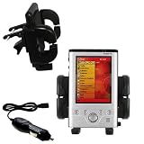 Toshiba e740 Auto Vent Holder with Car Charger - Uses Gomadic TipExchange