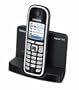 Siemens Gigaset C470 schnurloses DECT-Telefon mit Farbdisplay, pianoschwarz