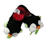 Cozy Cuties by Ganz - Girls Slippers, Black
