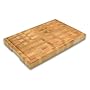 Grand Epicure 12-by-18-Inch End-Grain Cutting Board with Juice Well