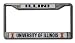 Illinois Fighting Illini Chrome Frame