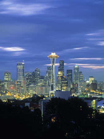 Seattle Skyline from Queen Anne Hill
