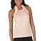Go International&reg; Ruffle Racer Back Tank - Peach