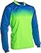 Vizari Vallejo Youth Goalkeeper Jersey – Padded Elbows, Moisture-Wicking, Lightweight & Breathable Soccer Goalie Shirt – Durable 100% Polyester for Kids & Youth Yellow/Black
