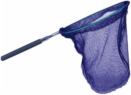 34" Extendable Butterfly Bug Fish Nets Camouflage Colors (Blue)