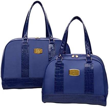 JOY Luxe &amp; Light Carry-On and Tote Weekender Getaway Set - Royal Blue