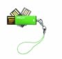 PNY Micro Swivel Attach� 4 GB USB 2.0 Flash Drive P-FDU4GBSV-EF/GRN (Green)