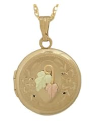 Black Hills Gold Round Locket