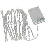 2m 20 LED Yellow Light Christmas Party Battery String Light