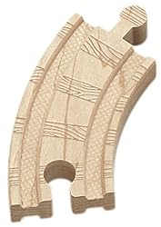 Thomas & Friends Wooden Railway - 3-1/2 Inch Curved Track (4 pieces)