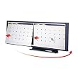 Quartet Prestige Workstation 2 Month Calendar, 36 x 13 Inches, Graphite (CCP31)