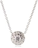 Kobelli 1/4 cttw Small Round Diamond Pendant
