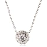 Kobelli 1/4 cttw Small Round Diamond Pendant
