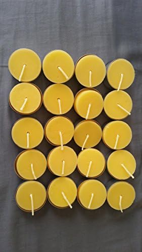 Beeswax Tea Lights - 20 Pack