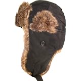 TrapperFauxFurWarmWinterTrooper(Black)