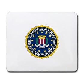 FBI Logo Mouse Pad