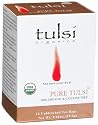 Tulsi Organics Pure Tulsi, 16-Count Boxes (Pack of 6)