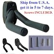 Guitar Hanger Hook Holder Wall Mount Display - Fits all size Guitars, Bass, Mandolin, Banjo, etc.