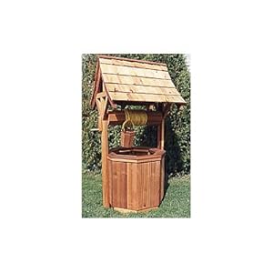 Woodworking Project Paper Plan to Build Mystic Wishing Well - Amazon 