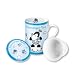 Sheepworld Schutzengel - Tasse mit Teesieb & Deckel