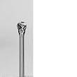 CARBIDE BUR GROBET MADE IN U.S.A. BALL 3/32X1/8X3/32 DOUBLE CUT